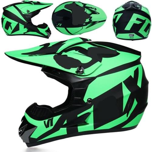 DOT Kids Children Moto Helmet Equipment Casco Cross Moto Downhill Riding Off-Road Capacete Cross-Country Motorcycle Capacete