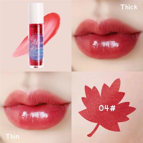 Lip Glaze Matte Long Lasting Moisturizing Lip Gloss Glitter Dyed Liquid Lipstick Lip Oil Red Lips Tint Care Makeup Beauty