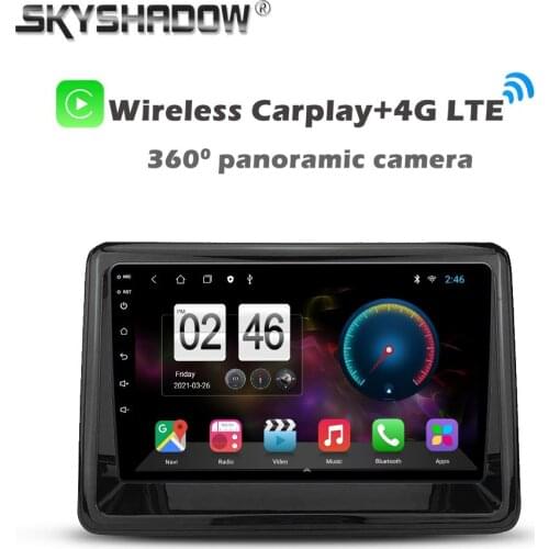 360 Panoramic Camera 6GB+128GB Android 10.0 Car DVD Player GPS Map WIFI Bluetooth 5.0 RDS Radio For Toyota Noah R80 2014 - 2020