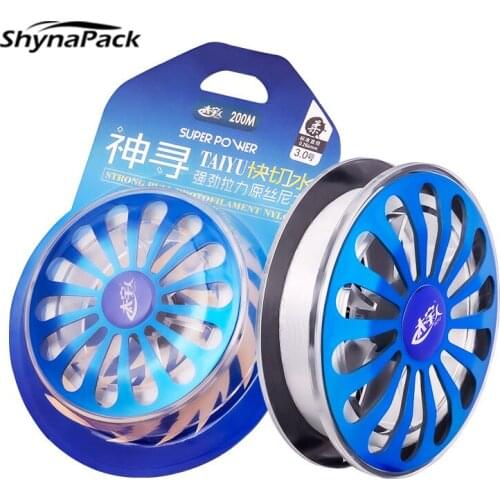 Nylon Fishing Line 200M Tippet Multifilament Mainline 0.91Kg-14.8Kg Japan Material Invisible Strong Line Bass sea Fishing Tackle