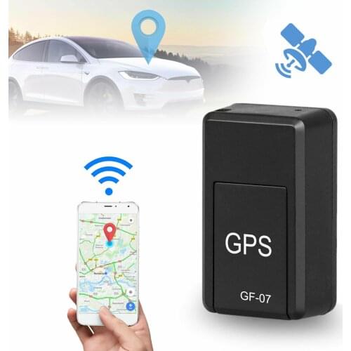 Mini GF07 locator anti-lost device for children, elderly, pets, car anti-theft, free installation of strong magnetic GPS locator