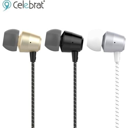 Celebrat G11 Smart Portable In-ear Wired Earphone Stereo Music Headphone