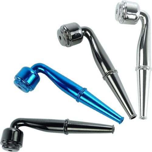 Special Portable Smoking Pipes Tool Iron Tobacco Pipe Stainless Pipes For Smoking Delicate Gifts