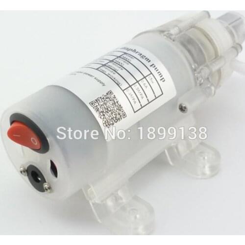 Super silence 1.5L/min automatic pressure switch control 15W High pressure self priming dc 24 volt small food grade pump