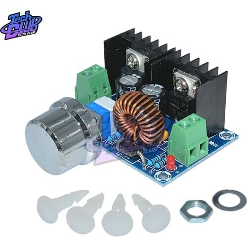 XH-M401 DC-DC 4-40V to 1.25-36V Step Down Buck Converter Power Supply Module XL4016E1 PWM Adjustable Step Down Board 8A 200W