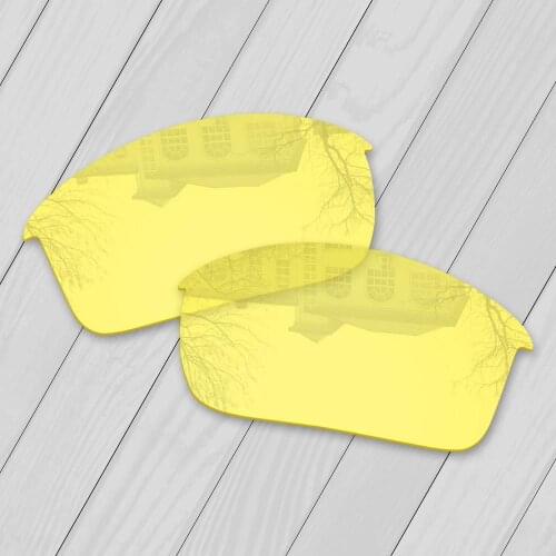 E.O.S Replacement Lenses for Oakley Bottlecap Sunglasses - HD Yellow Non Polarized