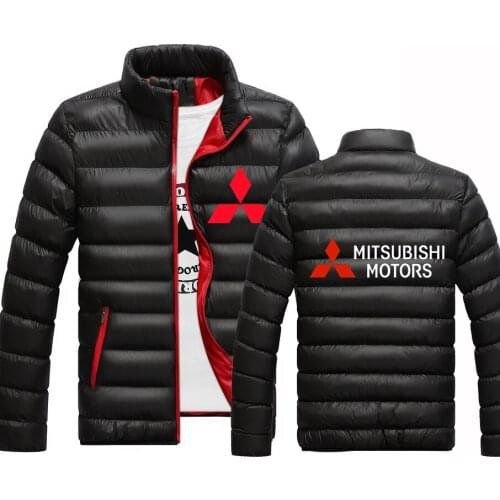 2021 Mitsubishi Motors Logo Winter Jackets Parka Men Autumn Winter Warm Outwear Brand Slim Mens Coats Casual Windbreaker Jackets