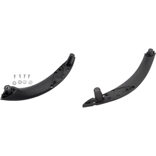2 Pcs Front Driver Side for BMW F30 F33 F35 F82 F83 F80 Inner Trim Door Pull Handle Cover Left & Right