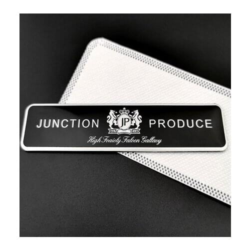 3D Auto Modified Metal Junction PRODUCE JP Luxury VIP Car Trunk Side Seal Decal Badge Car Accessories
