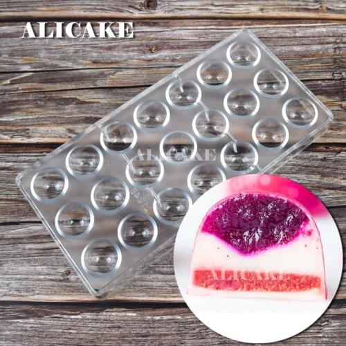 3D Polycarbonate Chocolate Molds Tray Form for Molde Chocolate Bar Moulds Plastic Baking Mold Pastry Bakery Cake Bakeware Tools