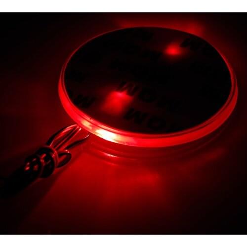 4D Car Styling Tail LED Logo Light Emblem Lamp For BMW X1 X3 X5 X6 E90 E60 E46 Car Accessories GHMY