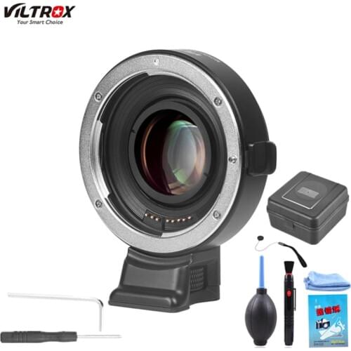 Viltrox EF-E II Auto Focus Reducer Speed Booster Lens Adapter for Canon EF Lens to for Sony NEX E Camera A9 A7 A7R A7SII A6500