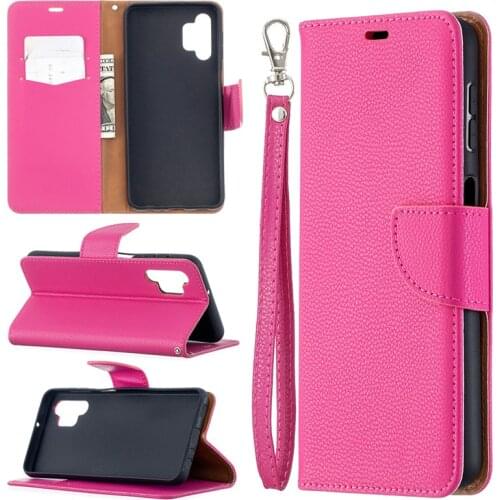 2021 Wallet Flip Case For Samsung Galaxy A32 4G A325F Cover Case on For A32 5G A326B Magnetic Leather Stand Phone Protective Bag