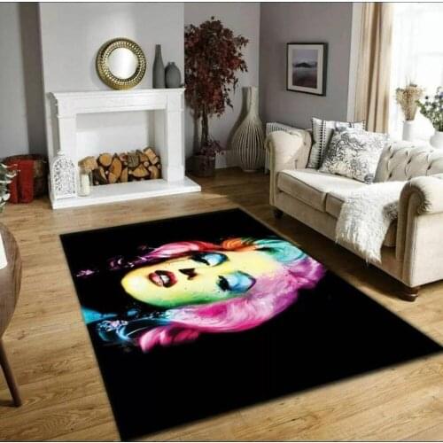 Marilyn Monroe 4 patterned carpet, non-slip floor carpet kitchen rug, young male carpet corridor carpet, area Rug modern carpet