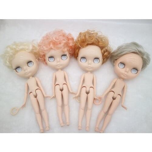 Blyth doll with boy jointed body,no face makeup no eye chips