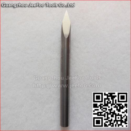 MH3.175*30*0.1 3-Face Mill Cutter Carbide PCB CNC Engraving Bits, CNC Engraving Cutters Router Bits Tools for Wood Metal