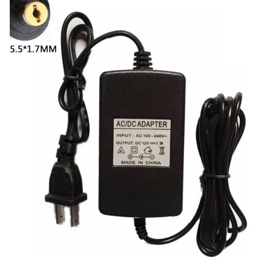 New 12V 1.5A 5.5*1.7mm Piano Power Adapter Compatible For C.asio AD-12MLA U AD-12MLA U AD-12MLA(U) AD12M3 Charger