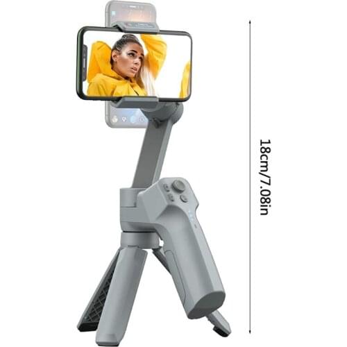 R58A Professional 3-Axis Smartphone Gimbal Handheld Stabilizer Selfie Stick for Vlog Youtube Live Broadcast On-line Video