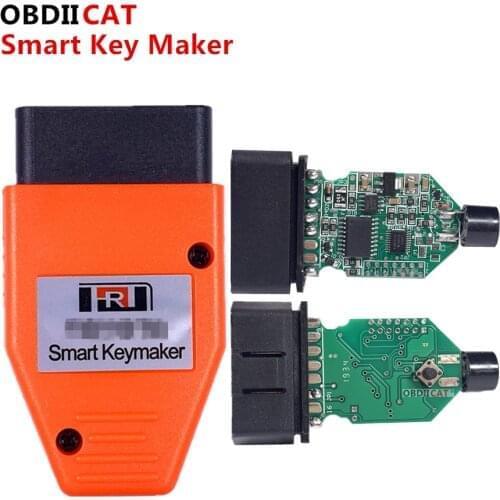 Smart Key Maker OBD and 4C Chip 4D Chip OBD2 KeyMaker OBD2 TRANSPONDER Key Programmer For To-yota