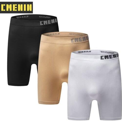 3Pcs Ins Style Sleep Thermal Mens Underwear Boxer Homme Striped Comfortable Men Boxer Shorts Men Underwear Boxers Long boxer