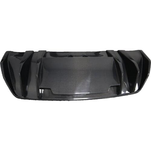 V style Carbon fiber rear diffuser for New R8 V8 V10 carbon body kit 2017-2020