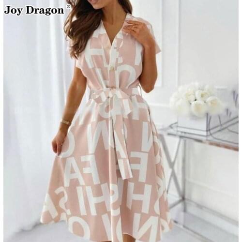 Women Summer Dress Casual Bodycon Midi Floral Evening Vintage Sundress Prom Beach Party Dress Plus Size Clothing Streetwear