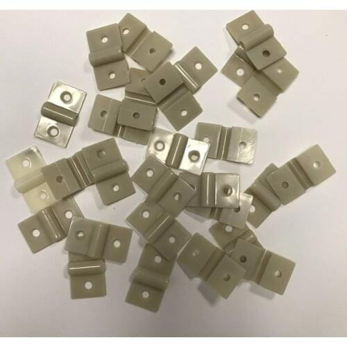 20pcs cable fixing adhesive clip for water leakage induction wire / immersion rope Solid stick Water line Fix adhesive clip