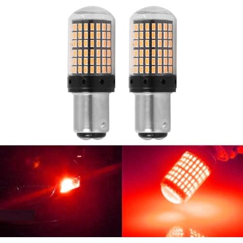 BAY15D 1157 Turn Signal Light Canbus No Error Super Bright Led Bulb Amber Blinker T20 LED 7440 W21W W21/5W led Bulbs