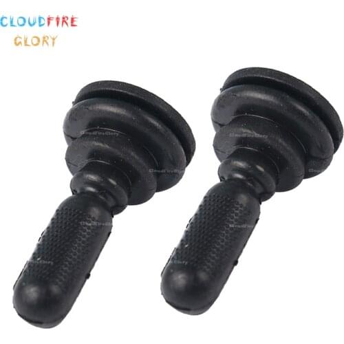 CloudFireGlory 2Pcs Wing Mirror Interior Adjustment Rubber Knob Handle 1507431 For Ford Fiesta MK6 2001 2002 2003 2004 2005 2006