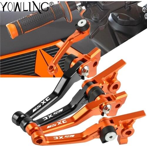 For 65 SX XC SX/XC 65SX 65XC 2014 2015 2016 2017 2018 Motorcycle Accessories CNC Dirt Bike Handle Folding Brake Clutch Lever