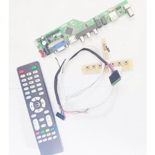 For N173O6-L02 WLED 60Hz 1600*900 17.3" laptop LCD screen LVDS 40-pin HDMI-Compatible/VGA/AV/Audio/RF/USB TV53 controller board