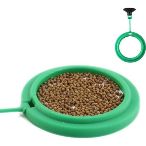 Sunsun aquarium fish feeding ring fish food aquarium feed floating feeding ring with sucker