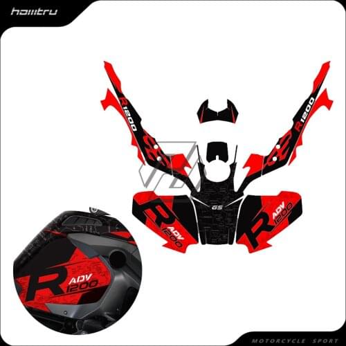Motorcycle Decals Decoration Case for BMW R1200GS Adventure R1200 ADV 2014-2017