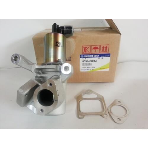 OEM original Actuator Exhaust Gas Recirculation EGR Valve&Gasket : For SsangYong REXTON ACTYON KYRON 2007~2011#6651400660