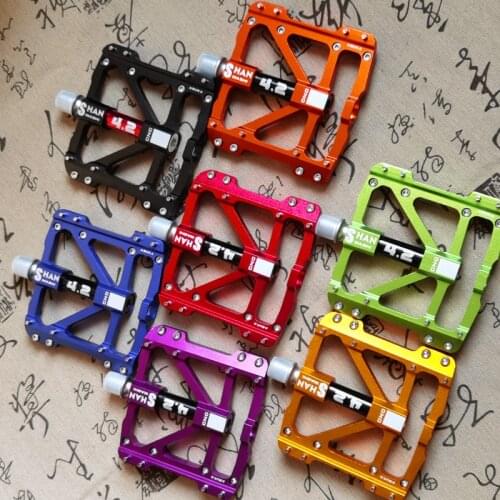 2021 New Ultralight 3 Bearings Pedal Bicycle Bike Pedal Anti-slip Footboard Bearing CNC Aluminum Alloy MTB BMX Bike Pedals