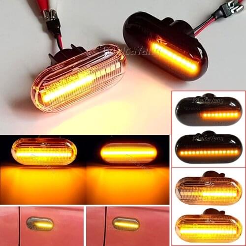 Led Dynamic Side Marker Turn Signal Lights For Dacia Duster Dokker Lodgy Renault Megane 1 Clio1 2 KANGOO ESPACE Smart Fortwo 453