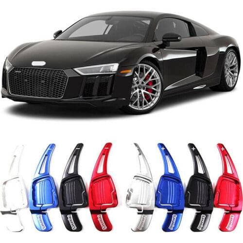 Savanini Alloy Add-On Steering Wheel DSG Paddle Shifters Extension For Audi R8 2018