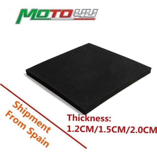 33x33CM Universal Motorcycle Foam Seat Race Fairing Square Seats Pad Adhesive Racing Parts