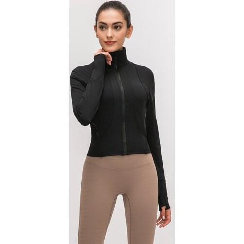 Wyplosz Yoga Jacket Running Winter Track Jacket Gym Jacket Windbreaker for Running Sportswear for Women Sports Clothing Ladies