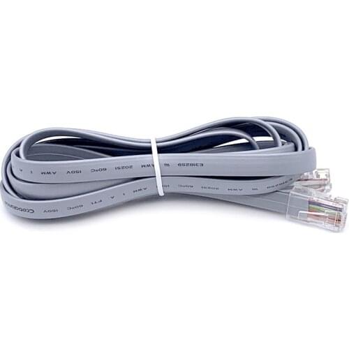 0.5m/1m/1.5m/2m short cable CAT6 Flat UTP Ethernet Network Cable RJ45 Patch LAN cable gray color 8Pin Connector