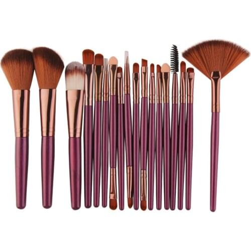 18pcs/set MAANGE Makeup Brushes Tool Cosmetic Powder Eye Shadow Foundation Blush Blending Beauty Make Up Brush Maquiagem