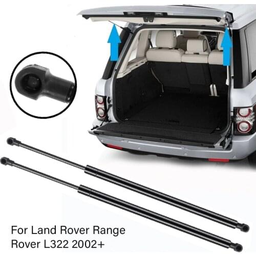 2Pcs Car Rear Upper Tailgate Boot Shock Lift Struts Bar Gas Struts Support for Range Rover L322 2002+ BHE760020