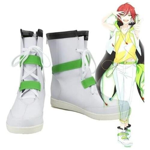 Ensemble Stars SWITCH Natsume Sakasaki Cosplay Boots Shoes Costume Accessories Halloween Party Boots for Adult Women Shoes