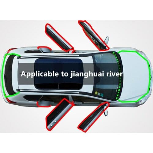 For jianghuai iEV ruifeng A60 and yueyue A13A60A13RS guest yueyue whole car modified sound-proof and dustproof sealing strip