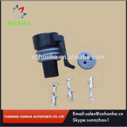 Black and grey options 10 pcs 3 pin waterproof automotive oil Fuel Pressure Sensor Connector plug 12110192 12065287 12078090