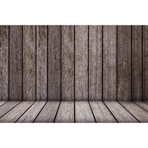Photographic Backdrop Wooden Wall Floor Computer Printed Background Photo Studio for Baby Children Portrait Toy Pets Photobooth