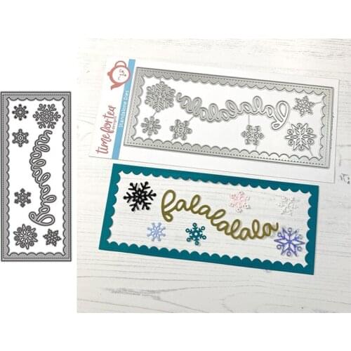 Scallop Background Box Metal Cutting Dies for Scrapbooking Handmade Tools Mold Cut Stencil New DIY Card Make Mould Model Craft