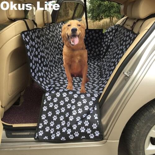 Upgraded Pet Dog Cat Car Rear Back Seat Carrier Cover Portable Pet Dog Mat Blanket Cover Mat Hammock Cushion Protector Carrier