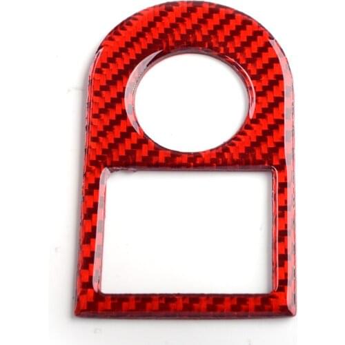 New Carbon Fiber Red Interior HUD Panel Cover Trim Fit for Chevrolet Camaro 2010 2011 2012 2013 2014 2015 Car Decoration