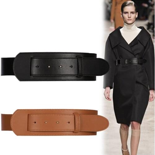 Cowskin Waistbands For Sweat Wide High Quality Real Leather Belt Skirt Dress Girl Gifts HOT Wedding Accessories Lady Cummerbunds